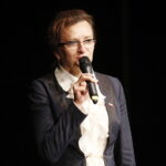 30.09.2018 Kielce. Mała Scena KCK. Premiera filmu „Kielecka Brygada Piechoty”. Wojewoda Agata Wojtyszek / Jarosław Kubalski / Radio Kielce