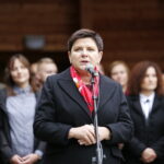 08.10.2018 Busko -Zdrój. Premier Beata Szydło spotkała się z mieszkańcami / Jarosław Kubalski / Radio Kielce
