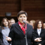 08.10.2018 Busko -Zdrój. Premier Beata Szydło spotkała się z mieszkańcami / Jarosław Kubalski / Radio Kielce