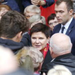 08.10.2018 Busko -Zdrój. Premier Beata Szydło spotkała się z mieszkańcami / Jarosław Kubalski / Radio Kielce