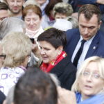 08.10.2018 Busko -Zdrój. Premier Beata Szydło spotkała się z mieszkańcami / Jarosław Kubalski / Radio Kielce