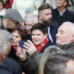 08.10.2018 Busko -Zdrój. Premier Beata Szydło spotkała się z mieszkańcami / Jarosław Kubalski / Radio Kielce