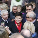 08.10.2018 Busko -Zdrój. Premier Beata Szydło spotkała się z mieszkańcami / Jarosław Kubalski / Radio Kielce