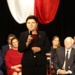 08.10.2018 Włoszczowa. Dom kultury. Premier Beata Szydło spotkała się z mieszkańcami / Jarosław Kubalski / Radio Kielce