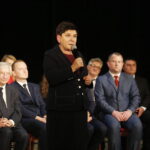 08.10.2018 Włoszczowa. Dom kultury. Premier Beata Szydło spotkała się z mieszkańcami / Jarosław Kubalski / Radio Kielce