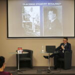 09.10.2018 Kielce. Przystanek Historia IPN. Spotkanie poświęcone książce Bartosza Kułana „Nieznana ofiara Katynia” / Jarosław Kubalski / Radio Kielce