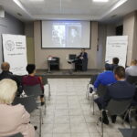 09.10.2018 Kielce. Przystanek Historia IPN. Spotkanie poświęcone książce Bartosza Kułana „Nieznana ofiara Katynia” / Jarosław Kubalski / Radio Kielce