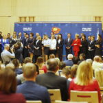 11.10.2018 Kielce. Konwencja wyborcza Projekt Świętokrzyskie  Bogdana Wenty w Filharmonii Świętokrzyskiej / Jarosław Kubalski / Radio Kielce