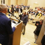 11.10.2018 Kielce. Konwencja wyborcza Projekt Świętokrzyskie  Bogdana Wenty w Filharmonii Świętokrzyskiej / Jarosław Kubalski / Radio Kielce