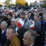 13.10.2018 Opatów. Premier Mateusz Morawiecki spotkał się z mieszkańcami miasta / Jarosław Kubalski / Radio Kielce
