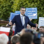 13.10.2018 Opatów. Premier Mateusz Morawiecki spotkał się z mieszkańcami miasta / Jarosław Kubalski / Radio Kielce
