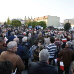 13.10.2018 Opatów. Premier Mateusz Morawiecki spotkał się z mieszkańcami miasta / Jarosław Kubalski / Radio Kielce