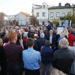 13.10.2018 Opatów. Premier Mateusz Morawiecki spotkał się z mieszkańcami miasta / Jarosław Kubalski / Radio Kielce