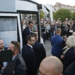 13.10.2018 Opatów. Premier Mateusz Morawiecki spotkał się z mieszkańcami miasta / Jarosław Kubalski / Radio Kielce