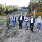 14.10.2018 Kielce. Konferencja prasowa pod Telegrafem prezydenta Kielc Wojciecha Lubawskiego / Jarosław Kubalski / Radio Kielce