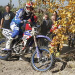 14.10.2018 Dębska Wola. „100 minut dla 100-lecia” - zawody motocrossowe na 100 lecie odzyskania niepodległości Polski / Jarosław Kubalski / Radio Kielce