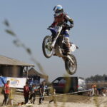 14.10.2018 Dębska Wola. „100 minut dla 100-lecia” - zawody motocrossowe na 100 lecie odzyskania niepodległości Polski / Jarosław Kubalski / Radio Kielce