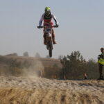 14.10.2018 Dębska Wola. „100 minut dla 100-lecia” - zawody motocrossowe na 100 lecie odzyskania niepodległości Polski / Jarosław Kubalski / Radio Kielce