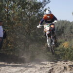 14.10.2018 Dębska Wola. „100 minut dla 100-lecia” - zawody motocrossowe na 100 lecie odzyskania niepodległości Polski / Jarosław Kubalski / Radio Kielce