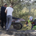 14.10.2018 Dębska Wola. „100 minut dla 100-lecia” - zawody motocrossowe na 100 lecie odzyskania niepodległości Polski / Jarosław Kubalski / Radio Kielce