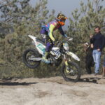 14.10.2018 Dębska Wola. „100 minut dla 100-lecia” - zawody motocrossowe na 100 lecie odzyskania niepodległości Polski / Jarosław Kubalski / Radio Kielce