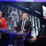 15.10.2018 Radio Kielce i TVP3 „Debata o Kielcach”. Beata Oleś - TVP3 Kielce, Paweł Solarz - Radio Kielce i Wojciech Lubawski / Jarosław Kubalski / Radio Kielce