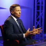 15.10.2018 Radio Kielce i TVP3 „Debata o Kielcach”. Marcin Chłodnicki - kandydat na prezydenta Kielc / Jarosław Kubalski / Radio Kielce