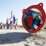 16.10.2018 Kielce. Otwarcie placu zabaw przy ulicy Dewońskiej / Jarosław Kubalski / Radio Kielce