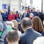 17.10.2018 Kielce. Obchody Międzynarodowego Dnia Walki z Ubóstwem przy Płycie Praw Człowieka / Jarosław Kubalski / Radio Kielce