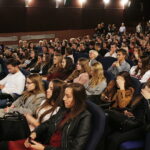 18.10.2018 Kielce. Kino "Moskwa". Promocja książki Macieja Gawlikowskiego i Mirosława Lewandowskiego "Na Szlaku Kadrówek 1981-1989” oraz filmu "Marsz Niepodległości" / Jarosław Kubalski / Radio Kielce