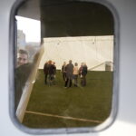 19.10.2018 Kielce. Odbiór techniczny zadaszenia pneumatycznego na boisku wielofunkcyjnym ORLIK przy Szkole Podstawowej  nr 27 / Jarosław Kubalski / Radio Kielce