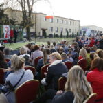 19.10.2018 Micigózd. Nadanie szkole podstawowej imienia 100 - lecia Odzyskania Niepodległości przez Polskę / Jarosław Kubalski / Radio Kielce