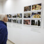 20.10.2018 Ciekoty. Szklany Dom. Wernisaż wystawy zdjęć Wojciecha Walkiewicza z Muzeum Polskiego w Rapperswilu / Jarosław Kubalski / Radio Kielce