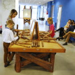 20.10.2018 Podzamcze. Centrum Nauki Leonardo Da Vinci. Uniwersytet Dziecięcy UJK / Jarosław Kubalski / Radio Kielce