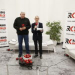 23.10.2018 Radio Kielce. 500 odcinek audycji Moc Histrorii autorstwa Bohdana Gumowskiego i Cezarego Jastrzębskiego nagrywany z udziałem publiczności. Autorzy Cezary Jestrzębski i Bohdan Gumowski / Jarosław Kubalski / Radio Kielce