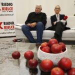 23.10.2018 Radio Kielce. 500 odcinek audycji Moc Histrorii autorstwa Bohdana Gumowskiego i Cezarego Jastrzębskiego nagrywany z udziałem publiczności. Autorzy Cezary Jestrzębski i Bohdan Gumowski / Jarosław Kubalski / Radio Kielce