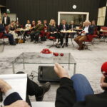 23.10.2018 Radio Kielce. 500 odcinek audycji Moc Histrorii autorstwa Bohdana Gumowskiego i Cezarego Jastrzębskiego nagrywany z udziałem publiczności / Jarosław Kubalski / Radio Kielce