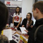 23.10.2018 Kielce. Akademickie targi pracy na PŚk / Jarosław Kubalski / Radio Kielce