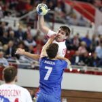 24.10.2018 Ostrowiec Świętokrzyski. Eliminacje Euro 2020 w piłce ręcznej mężczyzn. Mecz Polska - Kosowo / Jarosław Kubalski / Radio Kielce