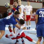 24.10.2018 Ostrowiec Świętokrzyski. Eliminacje Euro 2020 w piłce ręcznej mężczyzn. Mecz Polska - Kosowo / Jarosław Kubalski / Radio Kielce