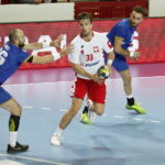 24.10.2018 Ostrowiec Świętokrzyski. Eliminacje Euro 2020 w piłce ręcznej mężczyzn. Mecz Polska - Kosowo / Jarosław Kubalski / Radio Kielce