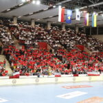 24.10.2018 Ostrowiec Świętokrzyski. Eliminacje Euro 2020 w piłce ręcznej mężczyzn. Mecz Polska - Kosowo / Jarosław Kubalski / Radio Kielce