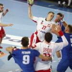 24.10.2018 Ostrowiec Świętokrzyski. Eliminacje Euro 2020 w piłce ręcznej mężczyzn. Mecz Polska - Kosowo / Jarosław Kubalski / Radio Kielce