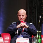 25.10.2018 Targi Kielce. Ogólnopolska konferencja „Bezpieczny Stadion”. Jarosław Szymczyk - Komendant Główny Policji / Jarosław Kubalski / Radio Kielce