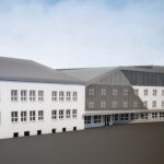 25.10.2018 Kielce. Wizualizacja rozbudowy Wydziału Lekarskiego UJK / monopi studio