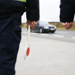 26.10.2018 Kielce. Ulica Krakowska. Policja kontroluje kierowców / Jarosław Kubalski / Radio Kielce