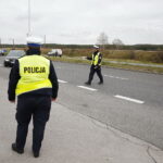 26.10.2018 Kielce. Ulica Krakowska. Policja kontroluje kierowców / Jarosław Kubalski / Radio Kielce