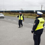 26.10.2018 Kielce. Ulica Krakowska. Policja kontroluje kierowców / Jarosław Kubalski / Radio Kielce