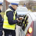 26.10.2018 Kielce. Ulica Krakowska. Policja kontroluje kierowców. / Jarosław Kubalski / Radio Kielce