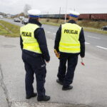 26.10.2018 Kielce. Ulica Krakowska. Policja kontroluje kierowców / Jarosław Kubalski / Radio Kielce